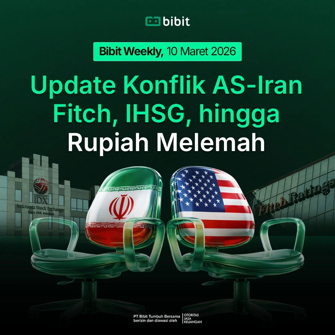 Bibit Weekly – Update Konflik AS-Iran, Fitch, IHSG, hingga Rupiah